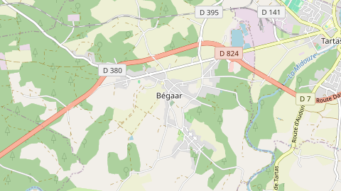 Carte de localisation de l'évènement