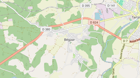 Carte de localisation de l'évènement