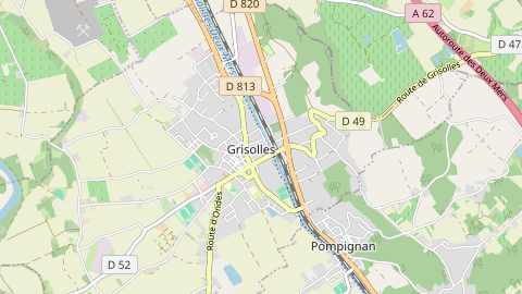 Carte de localisation de l'évènement