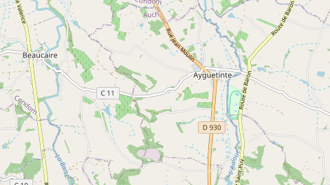 Carte de localisation de l'évènement