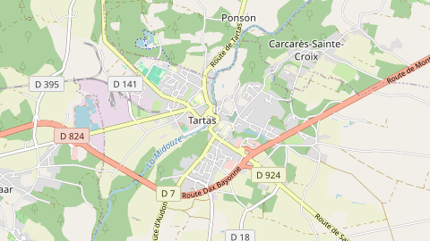 Carte de localisation de l'évènement