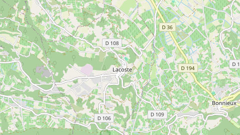 Carte de localisation de l'évènement