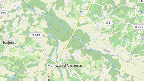 Carte de localisation de l'évènement