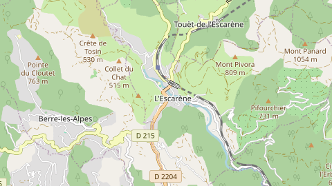 Carte de localisation de l'évènement