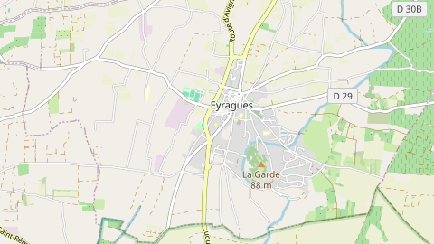 Carte de localisation de l'évènement