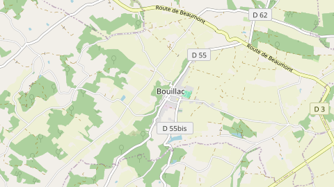 Carte de localisation de l'évènement