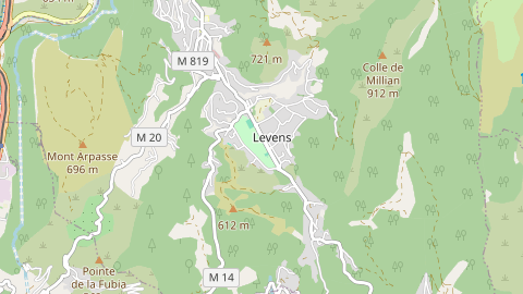 Carte de localisation de l'évènement