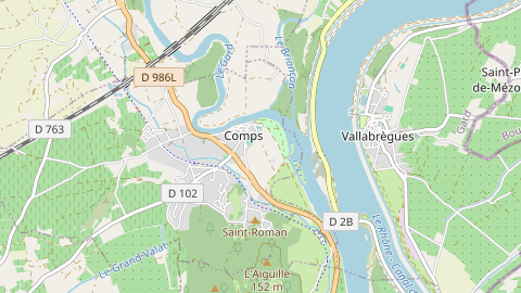 Carte de localisation de l'évènement