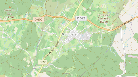 Carte de localisation de l'évènement