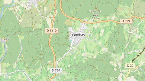 Carte de localisation de l'évènement