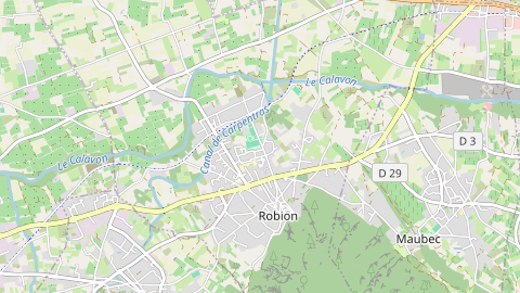 Carte de localisation de l'évènement