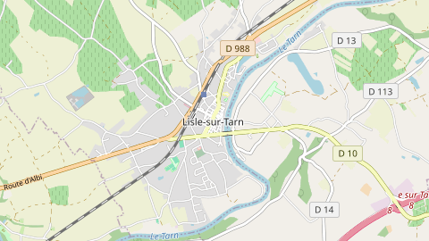 Carte de localisation de l'évènement