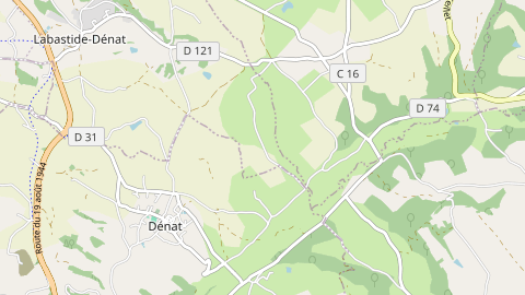 Carte de localisation de l'évènement