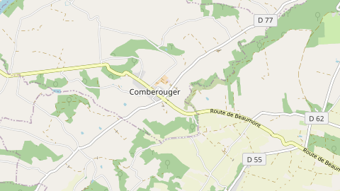 Carte de localisation de l'évènement