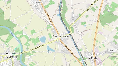 Carte de localisation de l'évènement