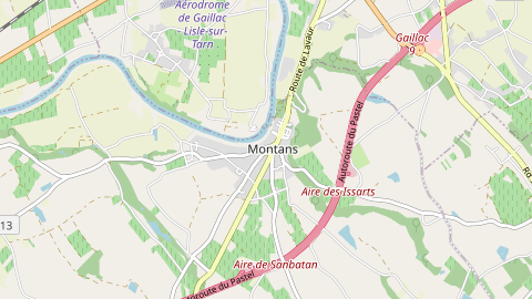 Carte de localisation de l'évènement