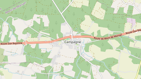 Carte de localisation de l'évènement