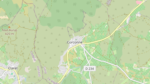Carte de localisation de l'évènement