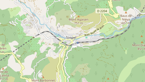 Carte de localisation de l'évènement