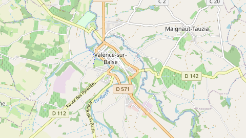 Carte de localisation de l'évènement
