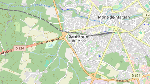 Carte de localisation de l'évènement