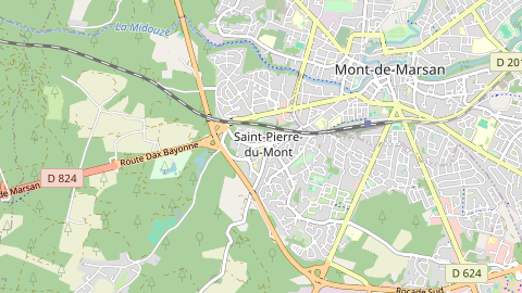 Carte de localisation de l'évènement