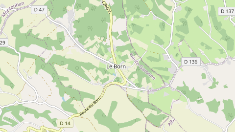 Carte de localisation de l'évènement