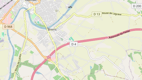 Carte de localisation de l'évènement