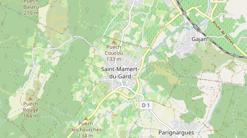 Carte de localisation de l'évènement
