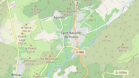 Carte de localisation de l'évènement