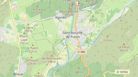 Carte de localisation de l'évènement