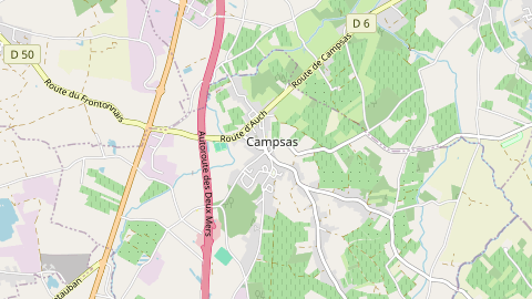 Carte de localisation de l'évènement
