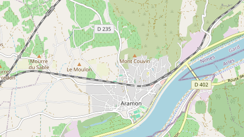 Carte de localisation de l'évènement