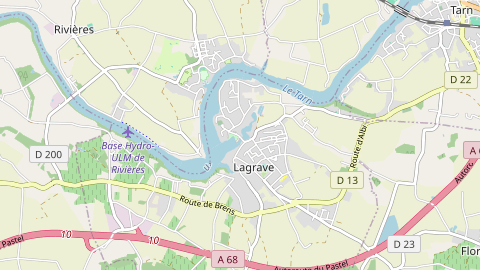 Carte de localisation de l'évènement