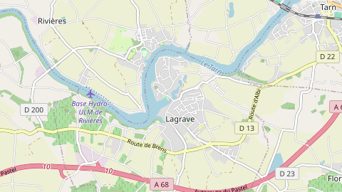 Carte de localisation de l'évènement