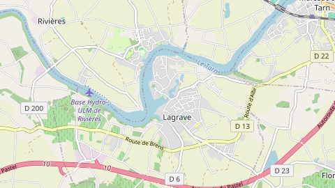 Carte de localisation de l'évènement