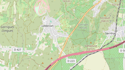 Carte de localisation de l'évènement