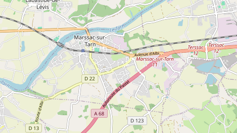 Carte de localisation de l'évènement