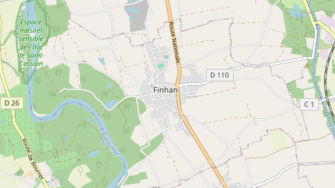 Carte de localisation de l'évènement