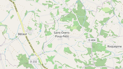Carte de localisation de l'évènement