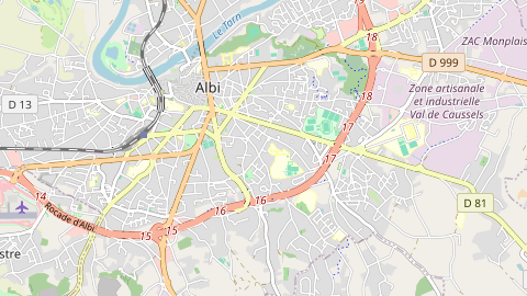 Carte de localisation de l'évènement