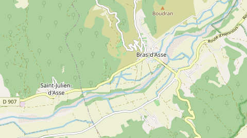 Carte de localisation de l'évènement