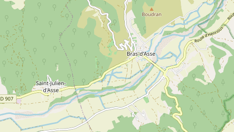 Carte de localisation de l'évènement