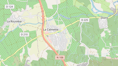 Carte de localisation de l'évènement