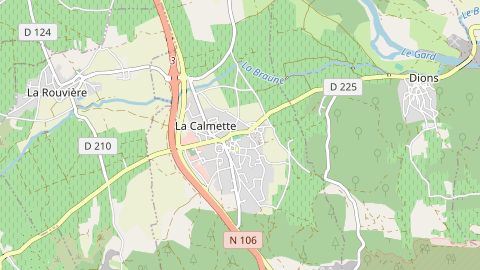 Carte de localisation de l'évènement