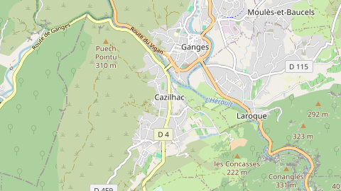 Carte de localisation de l'évènement