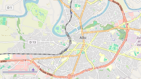 Carte de localisation de l'évènement