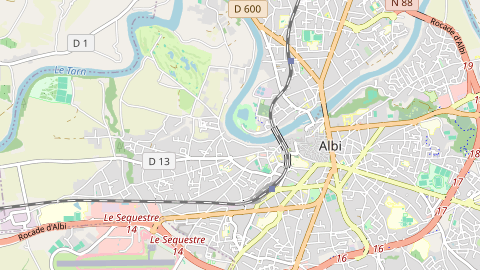Carte de localisation de l'évènement