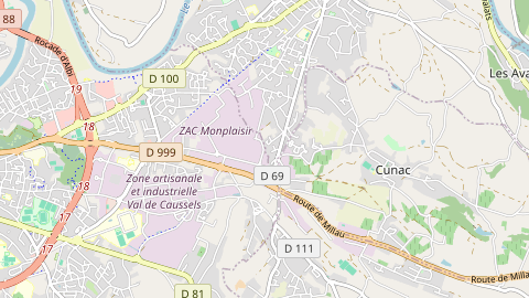 Carte de localisation de l'évènement