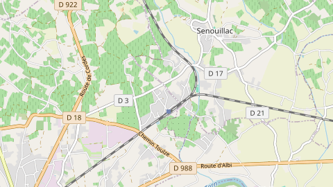 Carte de localisation de l'évènement